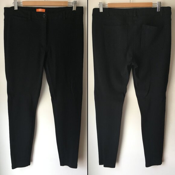 [Joe Fresh] Black Skinny Fit Dress Pants | 12 | Good - Picture 1 of 11